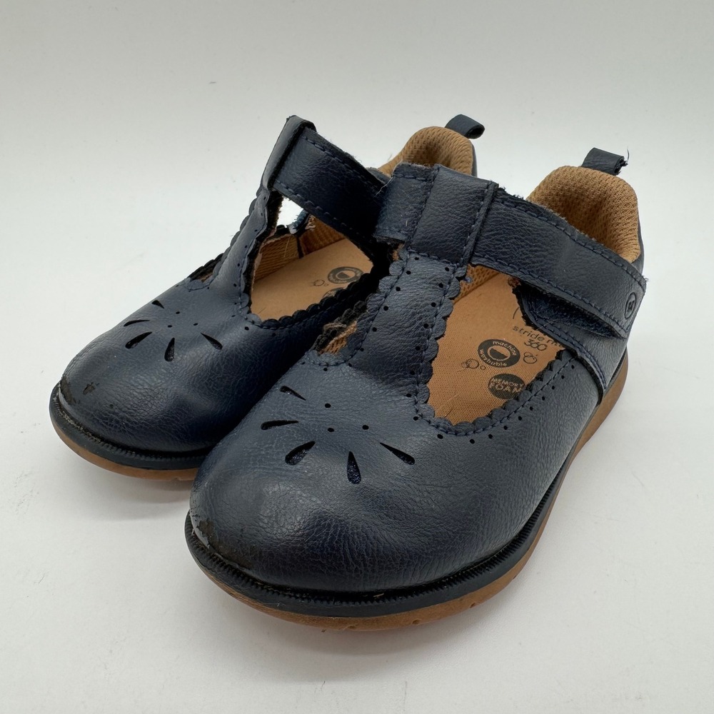Stride Rite 360 Lacey 2.0 Navy Blue Mary Jane Toddler Shoes 8M